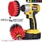 Drill Brush Power Scrubber By Useful Products 5 in W 5 in L Brush, Red R-S-4O-QC-DB - alternate 5